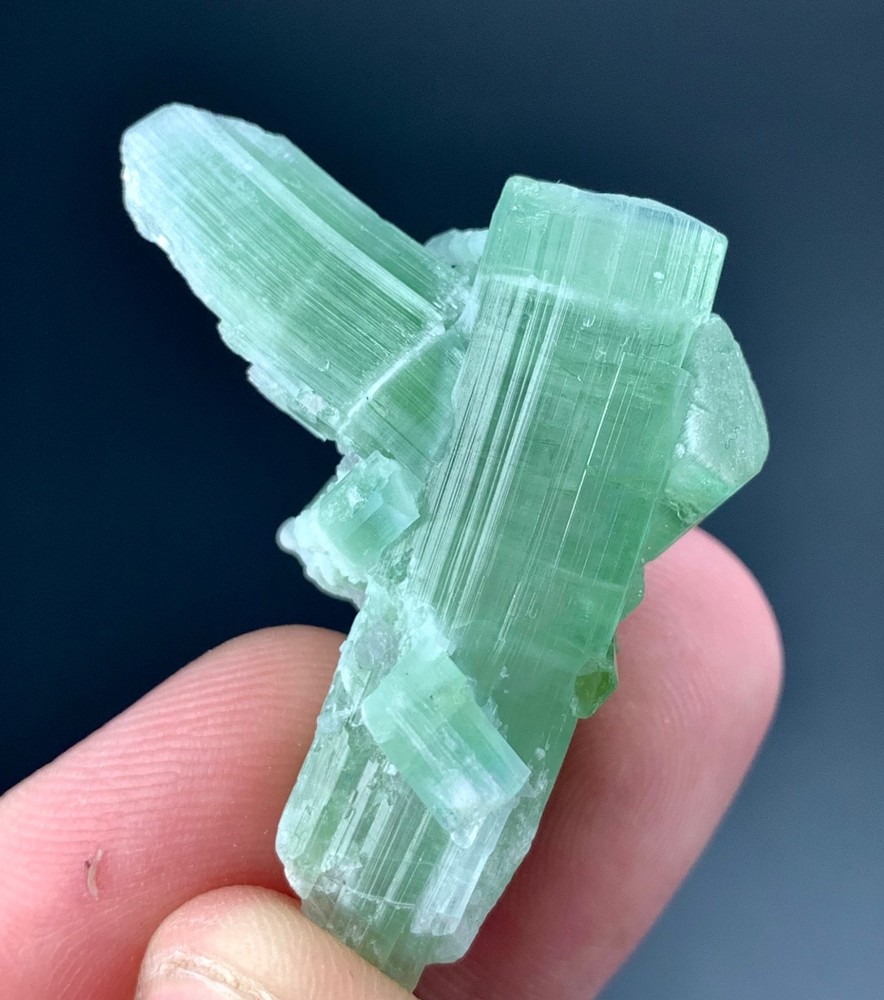 66 Carat Tourmaline Crystals Specimen From Afghanistan