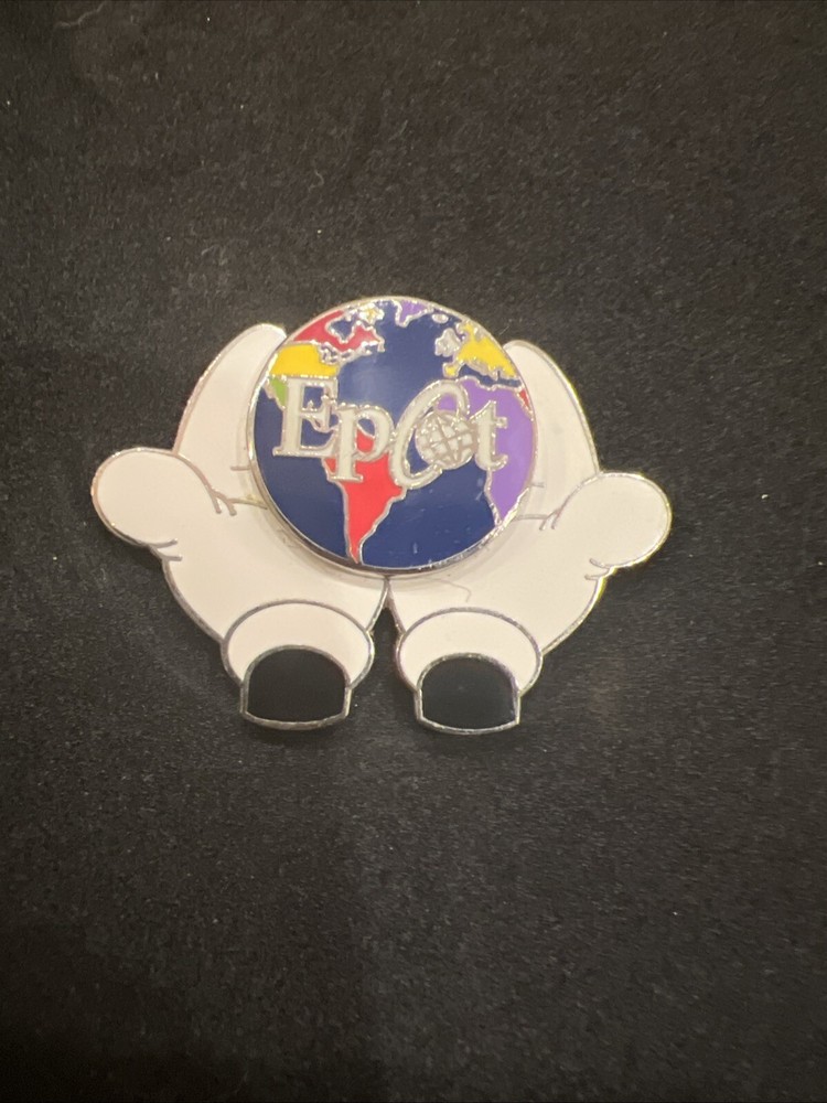 RARE Epcot Celebrate The Future Hand In Hand 2000 Pin