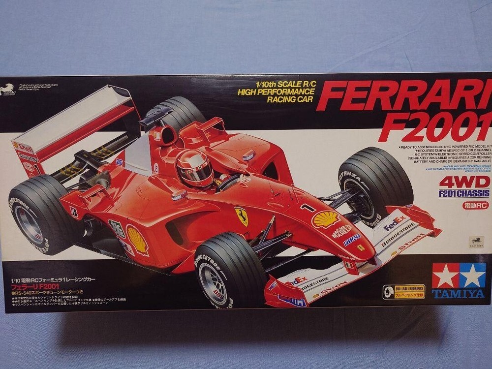TAMIYA 1/10 Ferrari F2001 RC Electric Car Kit