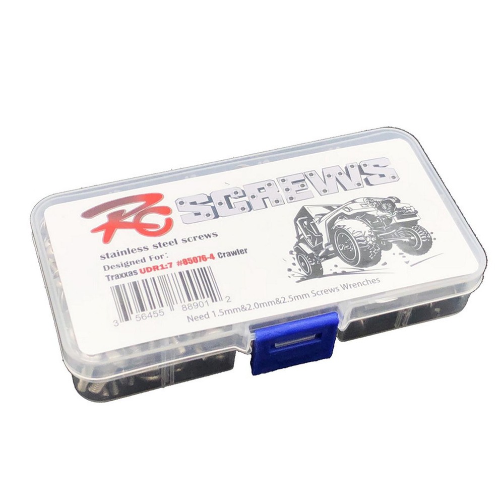 1/7 RC Car Multi Size Steel Screw Box For Traxxas UDR Unlimited Desert Racer A
