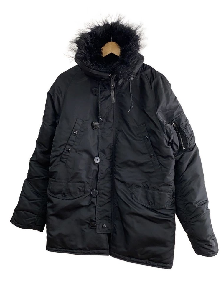 Alpha Industries Flight Jacket/M/Nylon/Blk/20094-7201 3389