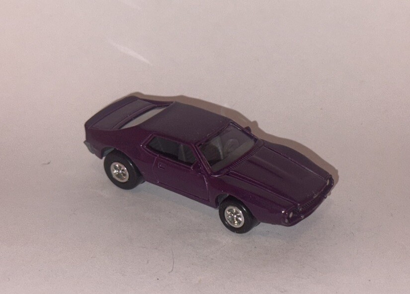 Johnny Lightning 1972 AMC Javelin Diecast Purple Loose Car