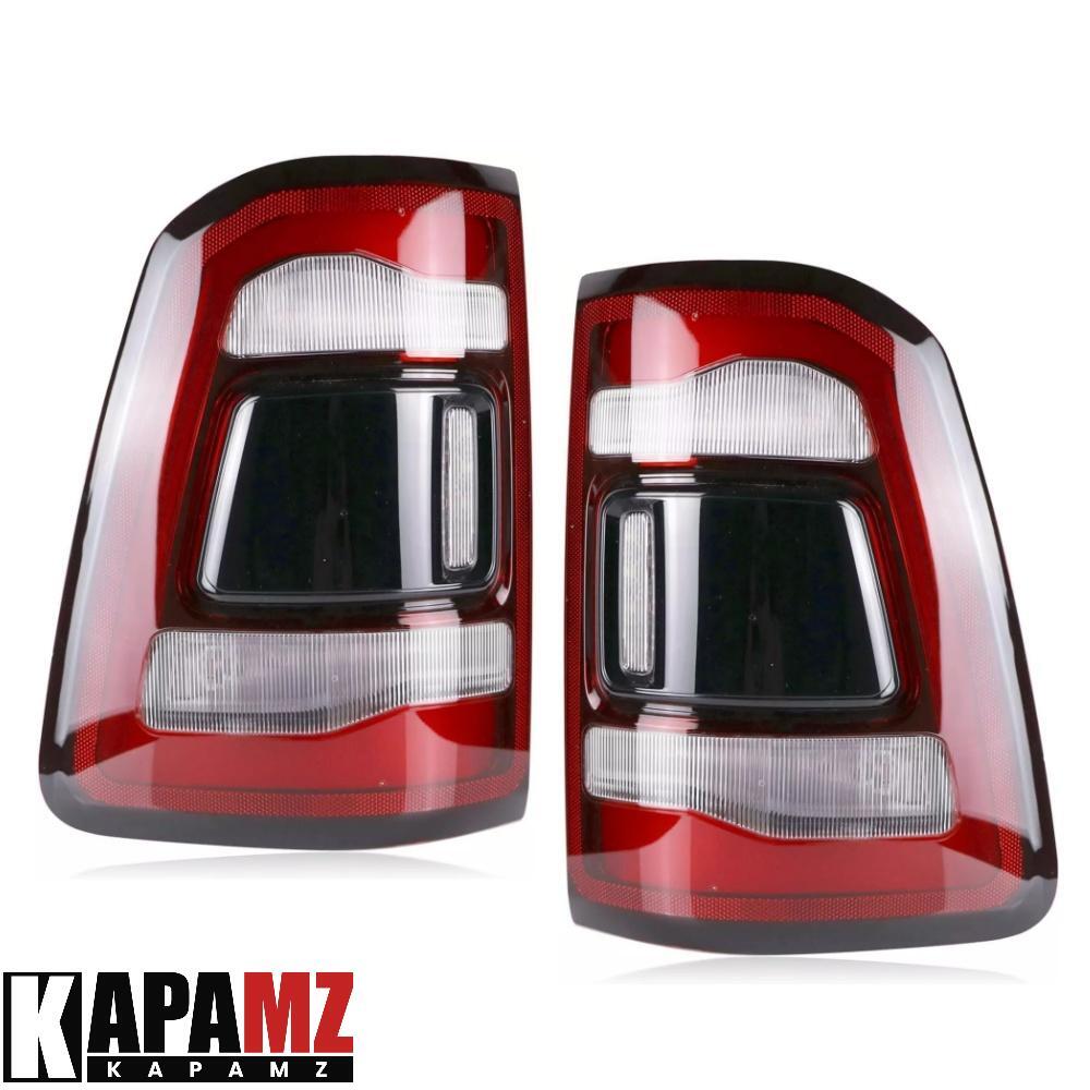 LED Black Tail Light W/ Blind Spot For 2019-2023 Dodge RAM 1500 Left&Right Side