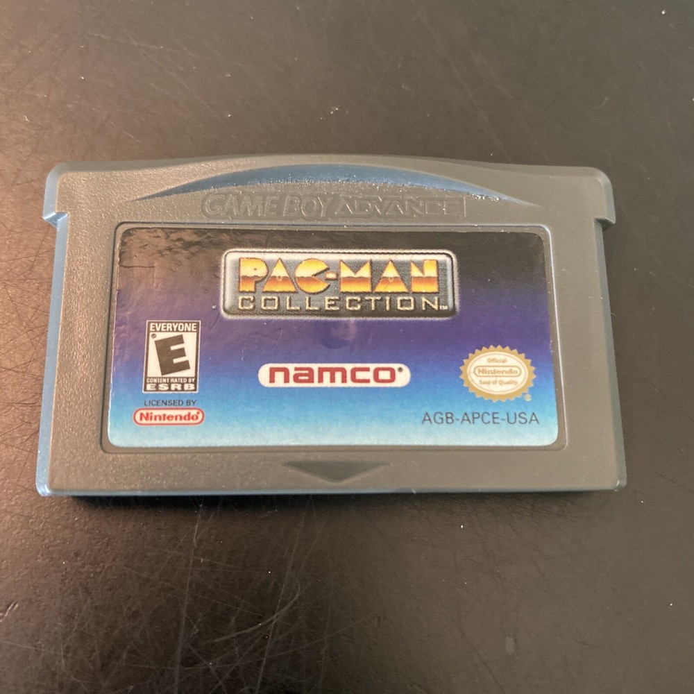 Pac-Man Collection (Nintendo Game Boy Advance, 2001) Game Only Tested
