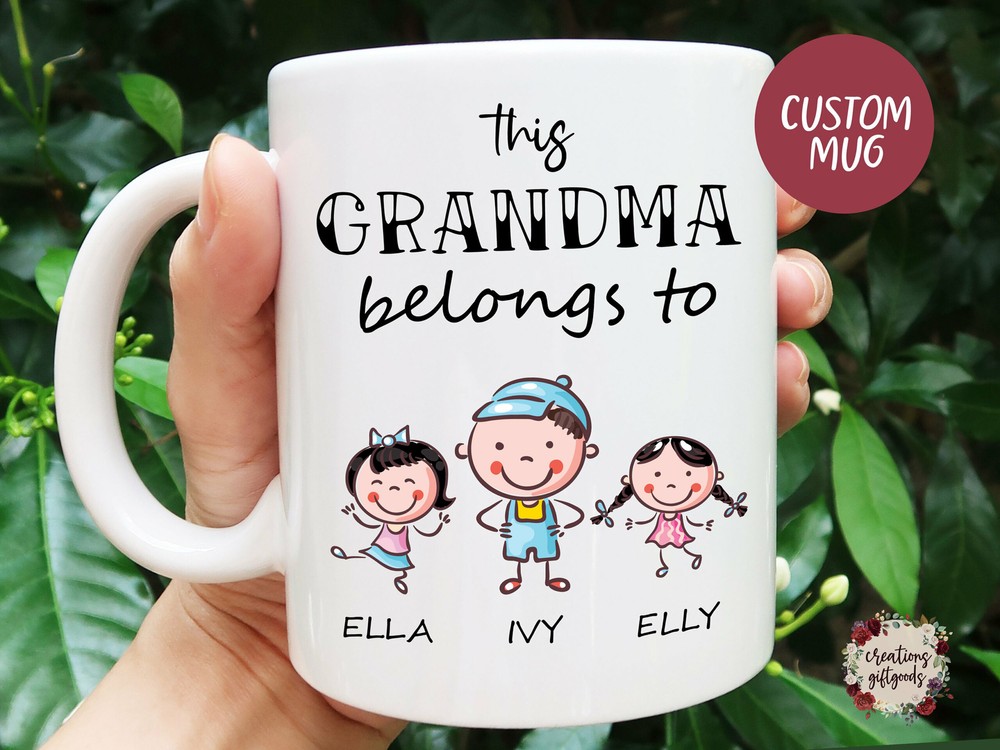 Mothers Day Mug Grandma Mothers Day Gift Grandma Custom Nanny Mugs Granny Mugs