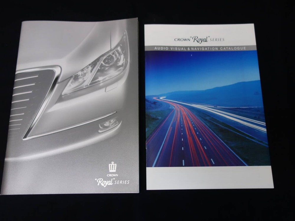 Toyota Crown Royal AWS210 GRS210 Book Catalog with Audio WF