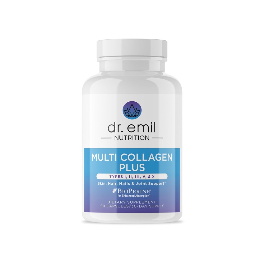 Multi Collagen Pills - Collagen Supplements to Support Hair, Skin, Nails, & J...