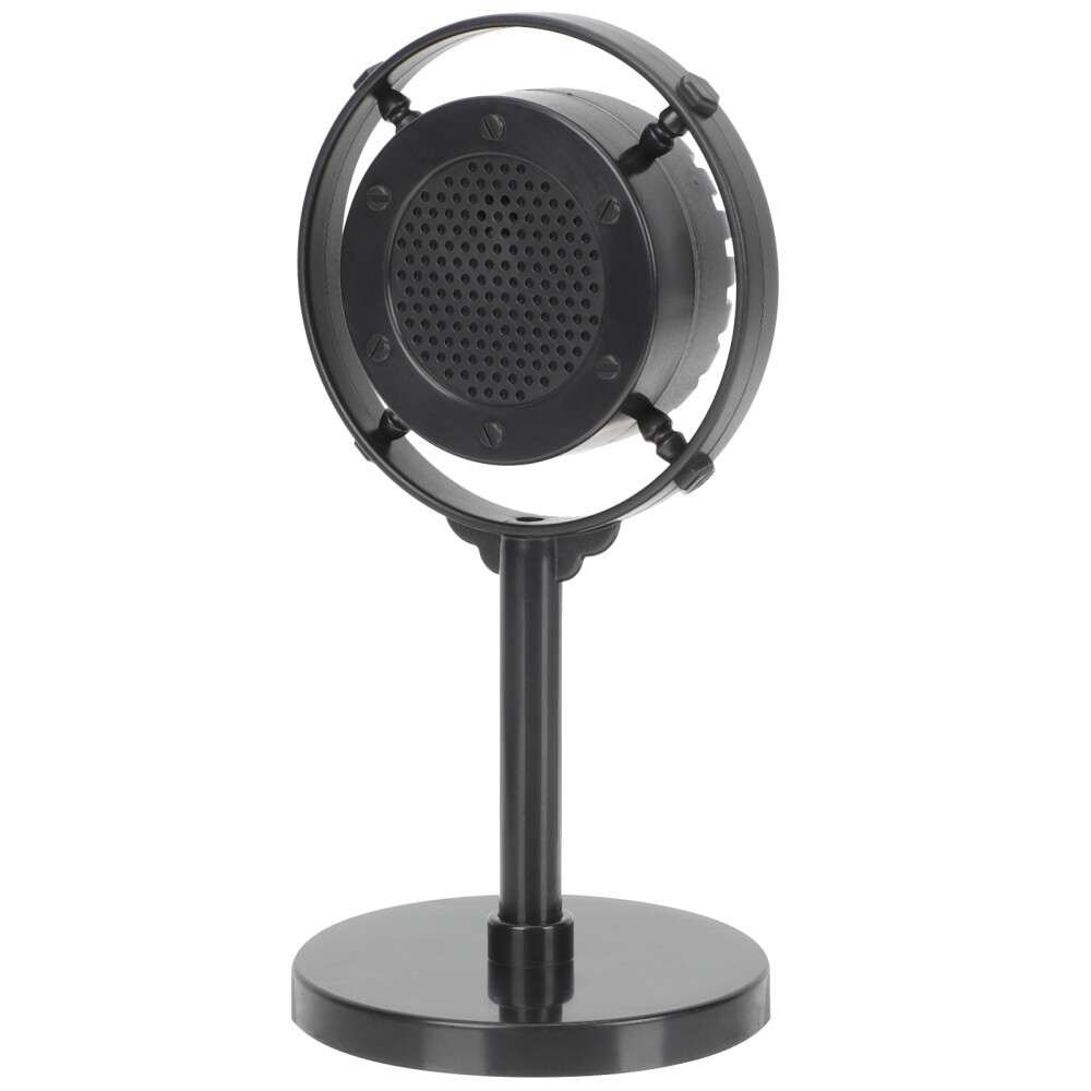 Vintage Microphone Toy Retro Model Karaoke Realistic Prop Child