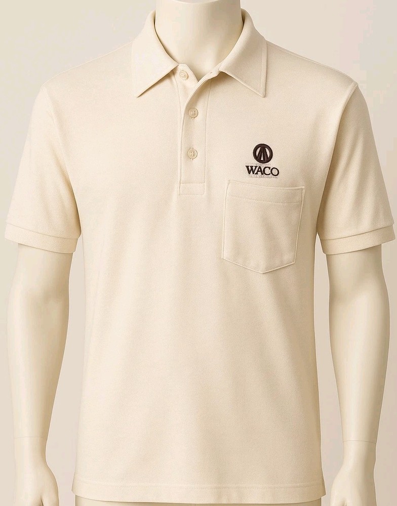 Vintage Champion Polo Shirt Size Large