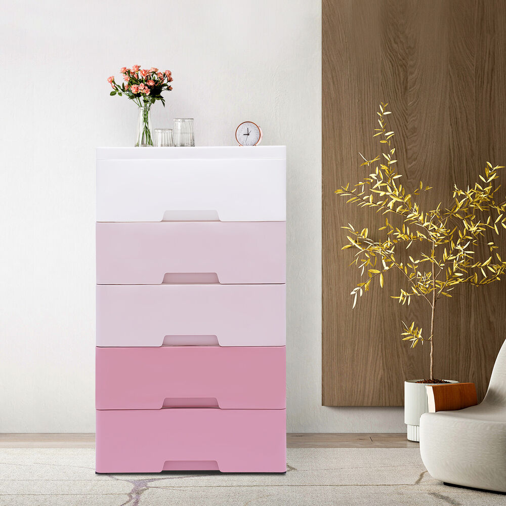 5-Layer Storage Cabinet for Clothes, Toys & Bedroom Organization  