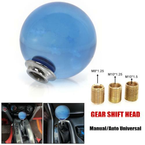 1×Manual/Auto Car Round Ball Gear Stick Shift Knob Shifter Lever Head Universal
