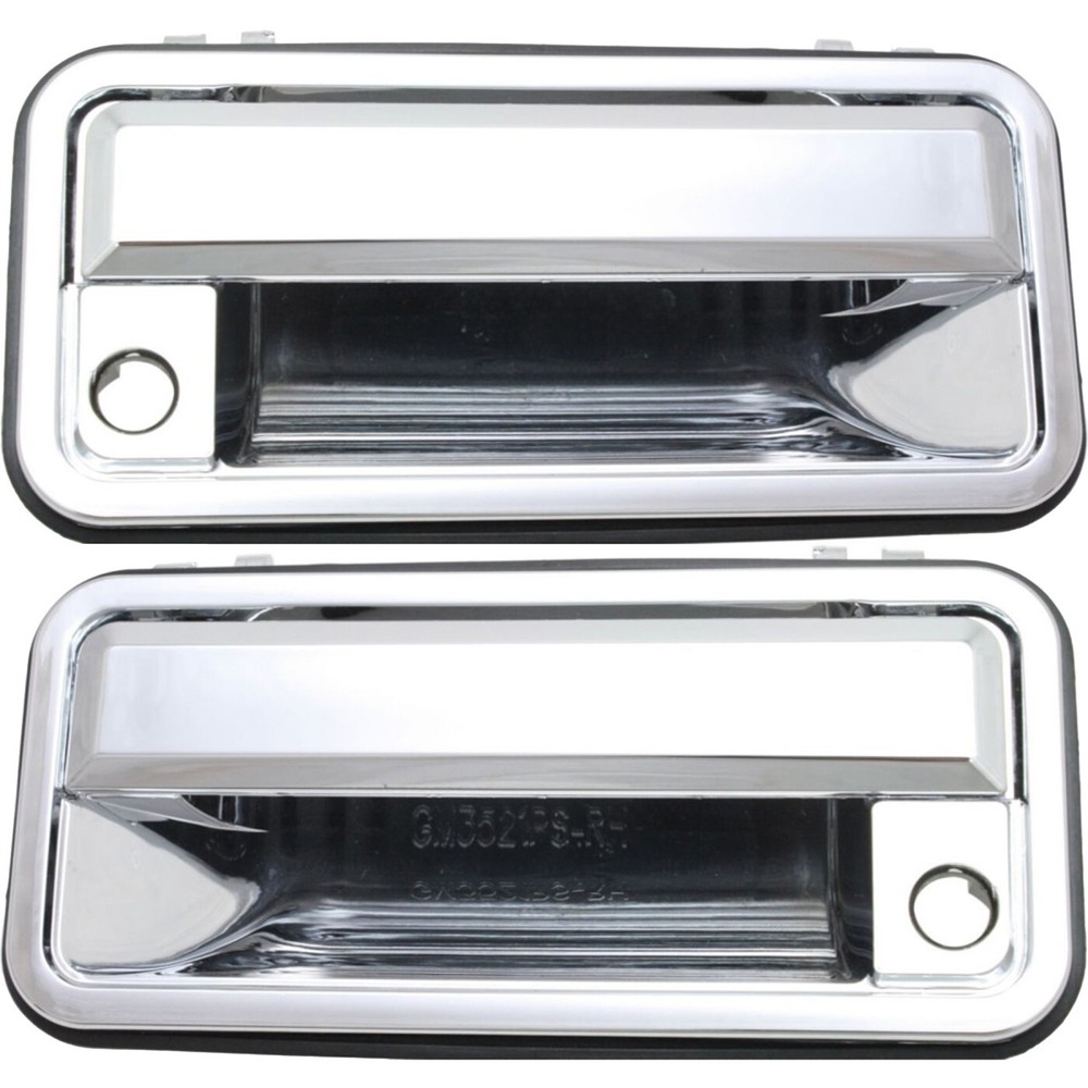 95-01 Chevy GMC C/K Truck Chrome Exterior Door Handle Pair Set