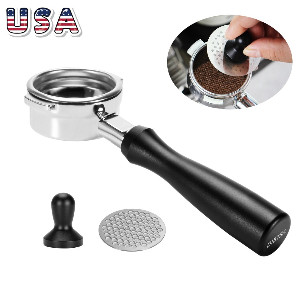 58mm Espresso Portafilter For La Marzocco Bottomless Naked Filter w/Puck Screen