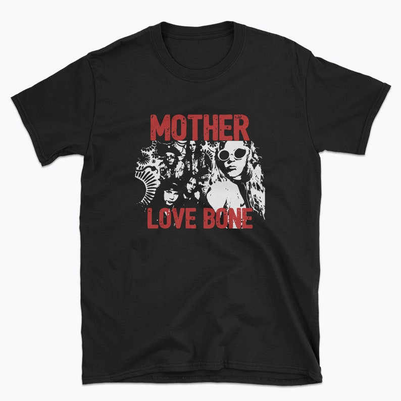 Mother Love Bone Unisex Seattle Glam Rock Grunge Tee Inspired by Soundgarden