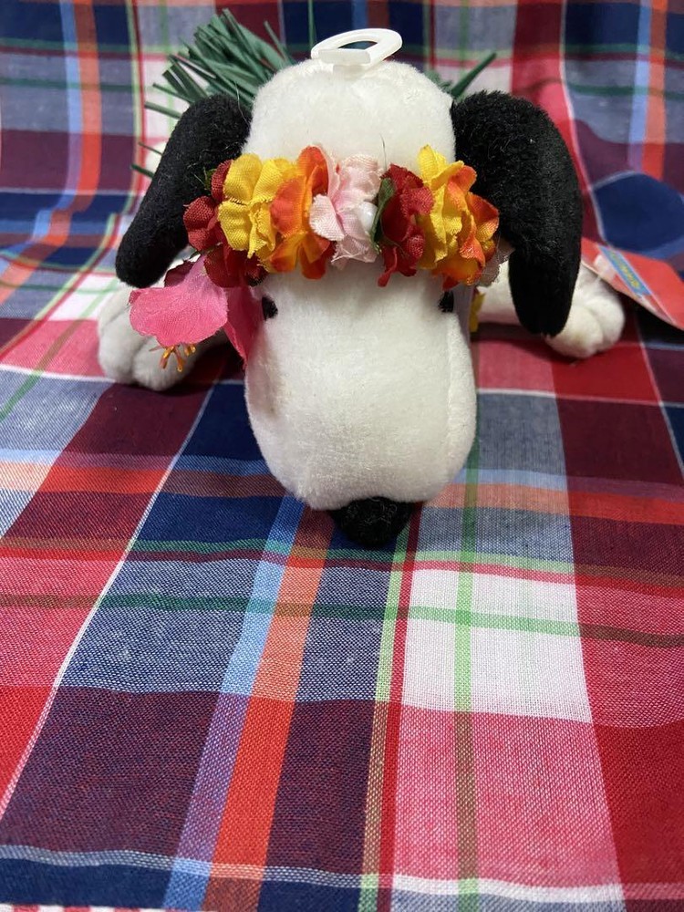 Snoopy Stuffed Toy Hawaii Hula Dance