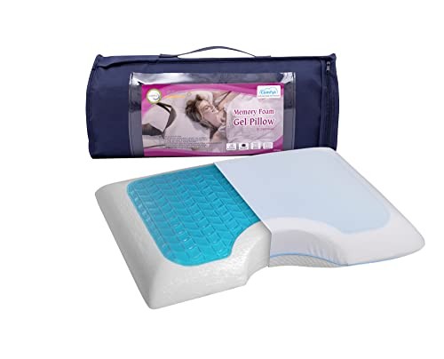 Cooling Gel Memory Foam Pillow for Side Sleepers with Neck Support
