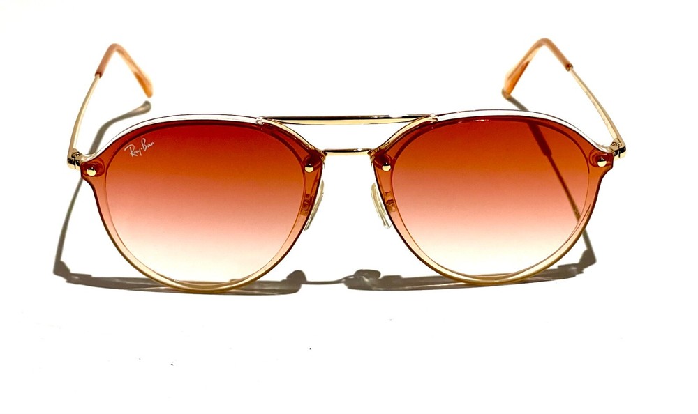 Ray-Ban Blaze RB4292 Gold Frame Red Gradient Lens 61mm
