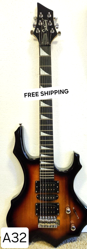 Glarry HSH Flame Tele Style - FULLY SETUP & FREE SHIPPING!