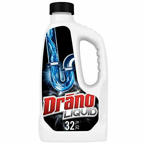 Drano Liquid Drain Clog Remover and Cleaner for Shower or Sink Drains, Unclog...