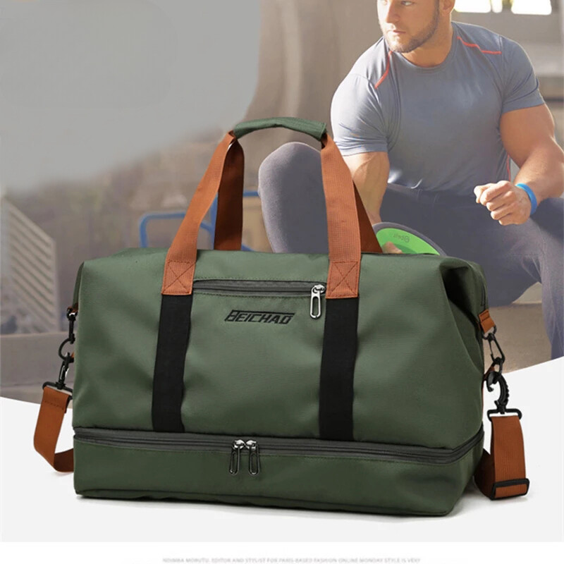 Women's Waterproof Sports Messenger Bag – Large Capacity for Gym & Travel