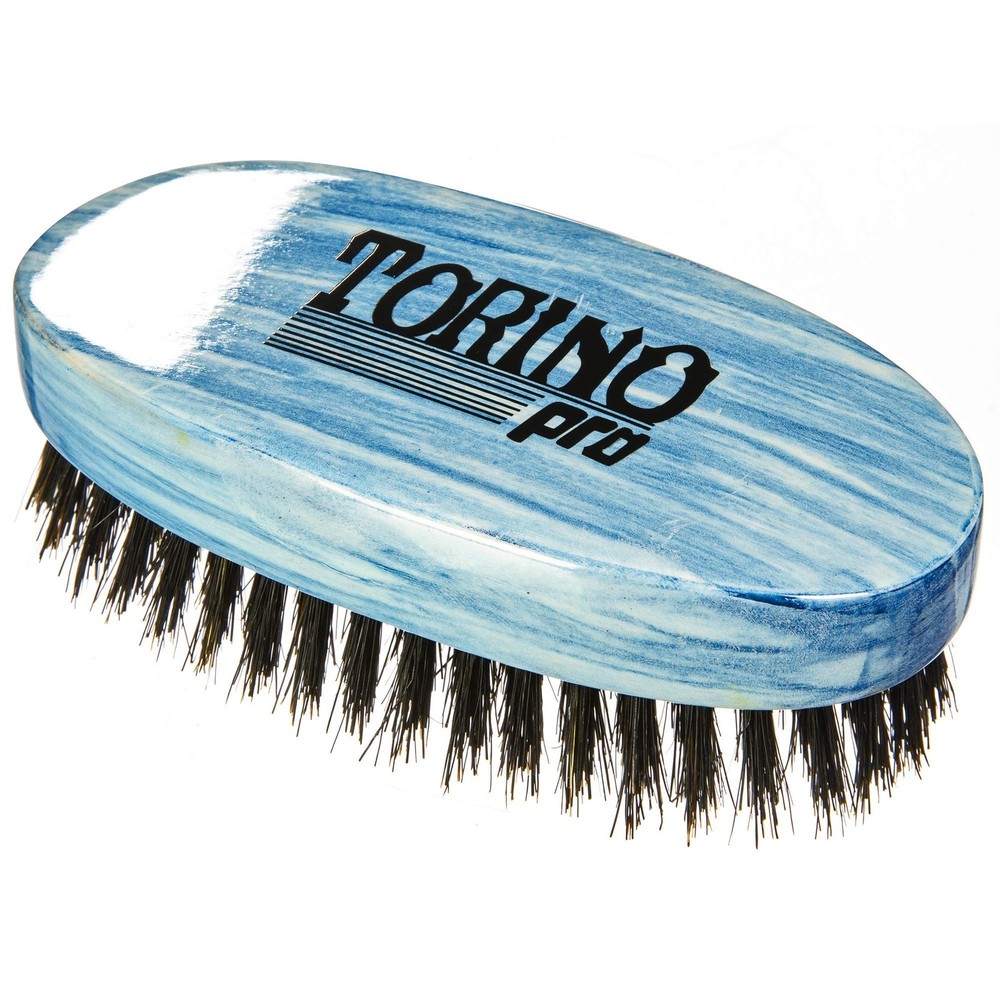 Torino Pro Medium Wave Brushes by Brush King #32 Oval Palm Brush for 360 Waves