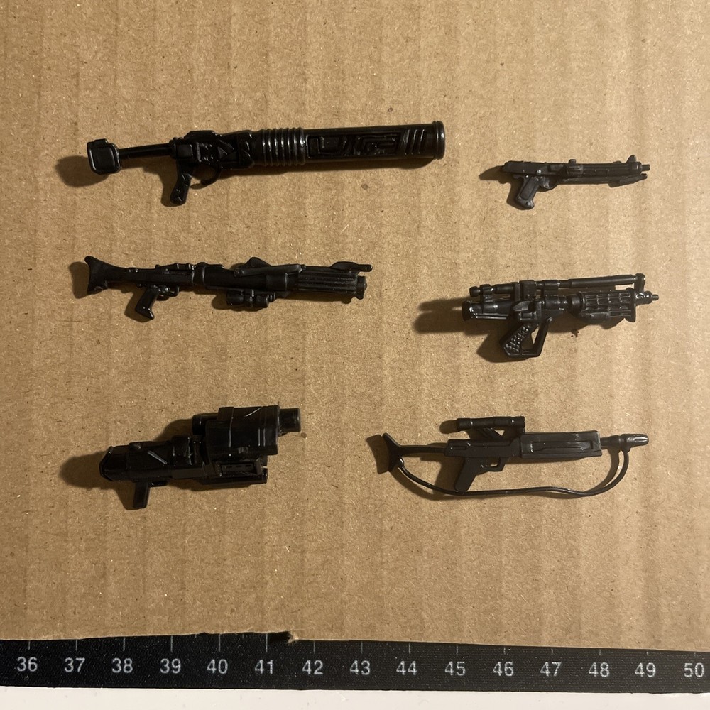 Star Wars Clone Wars Trooper Rifles And Blasters Lot