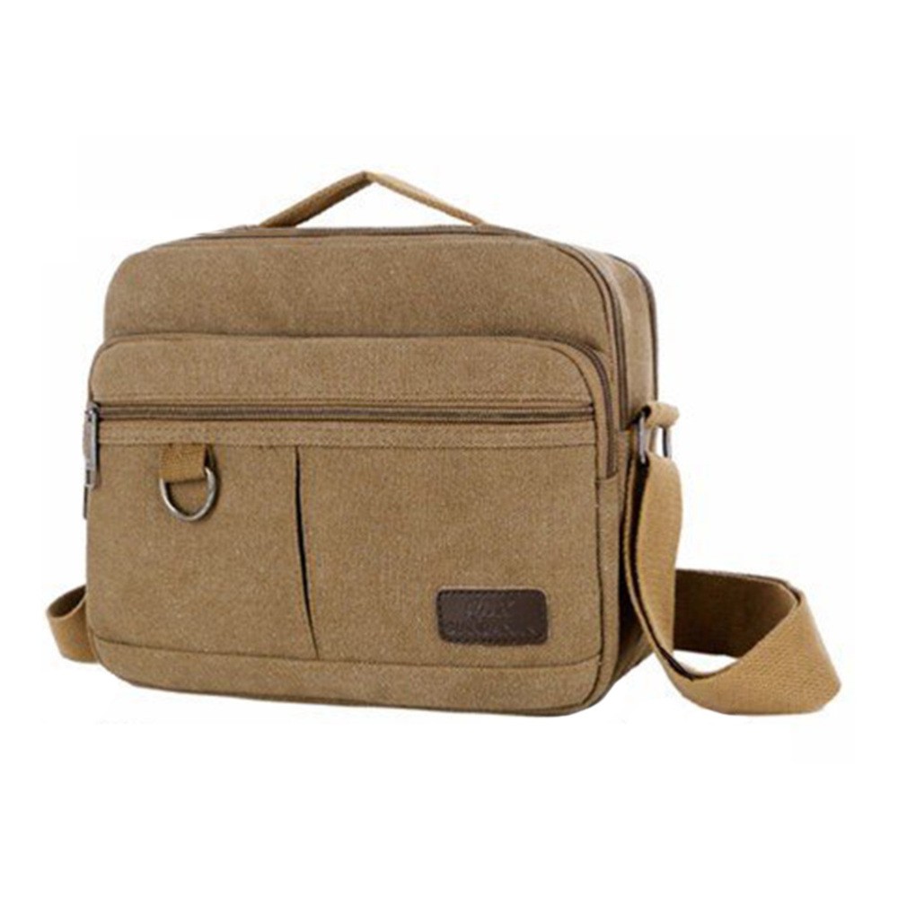 Men's Casual Large Capacity Crossbody Messenger Shoulder Backpack