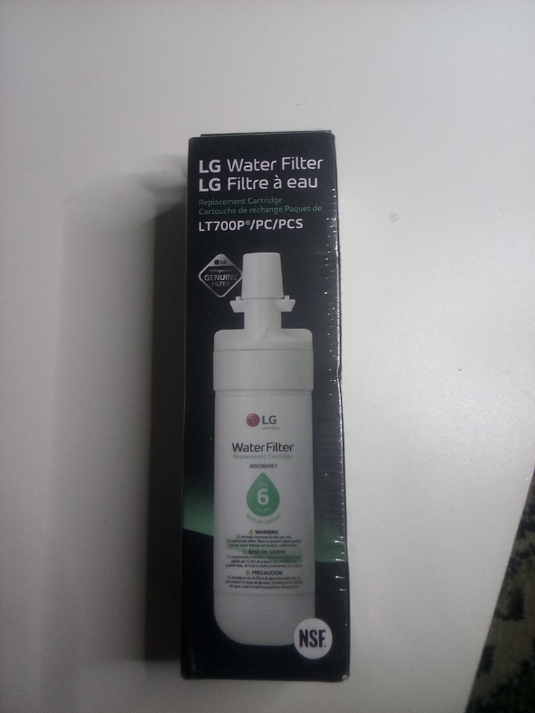 LG LT700P Refrigerator Water Filter for Clean, Fresh-Tasting Water