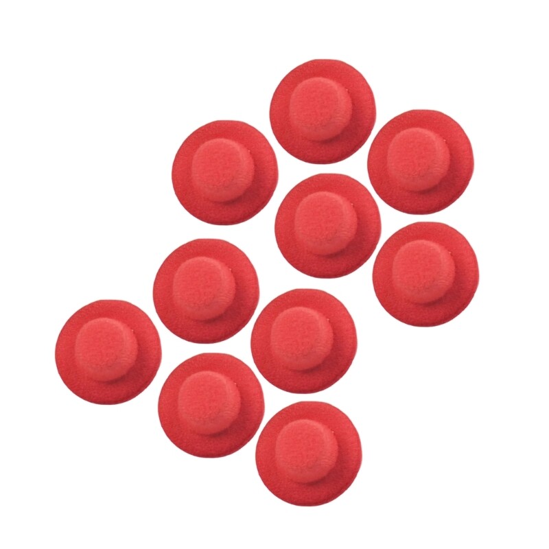 10PCS Handmade Hair Clip Patches Keychain Craft Kits for DIY Accessories  