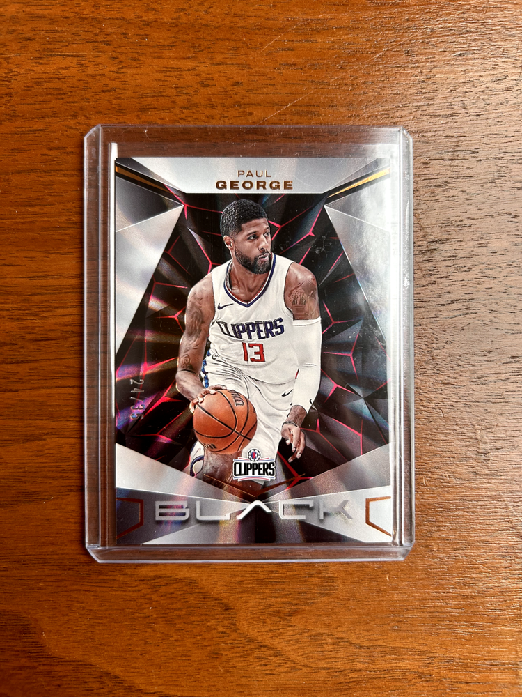 2023-2024 Panini Black Basketball - Paul George 24/35