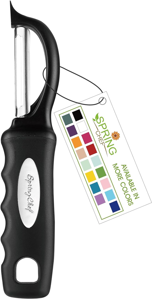 Premium Swivel Vegetable Peeler, Soft Grip Handle and Ultra Sharp Stainless Stee
