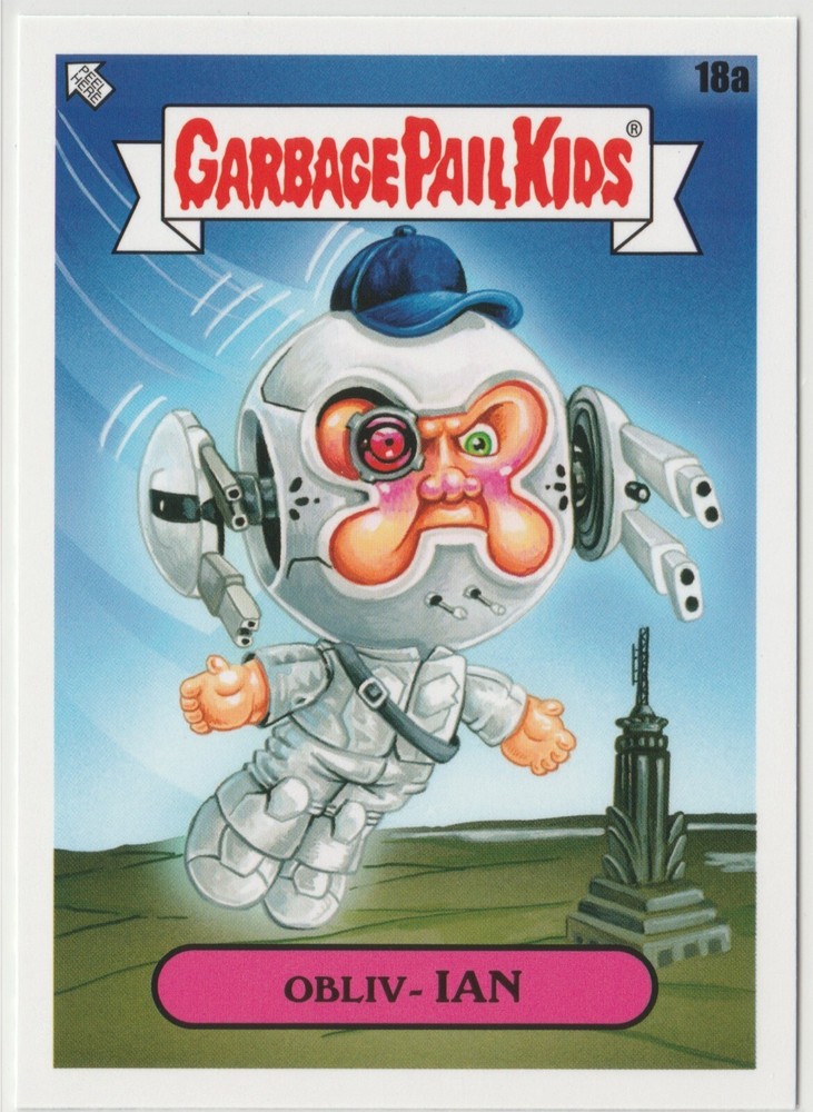 Obliv-Ian #18a Garbage Pail Kids GPK 2023 Intergoolactic Mayhem Card