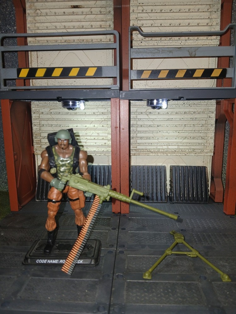Gi Joe Roadblock Action Figure 3.75 1/18
