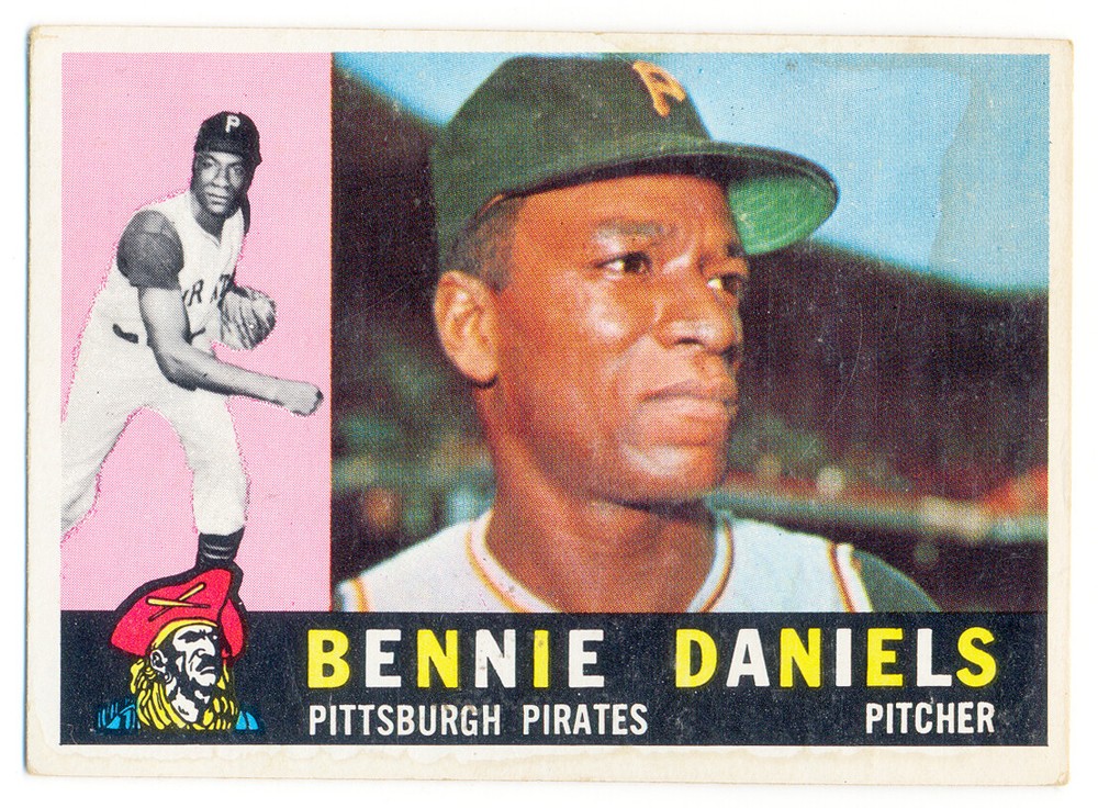 1960 Topps Bennie Daniels #91 Baseball Card Vintage MLB Player