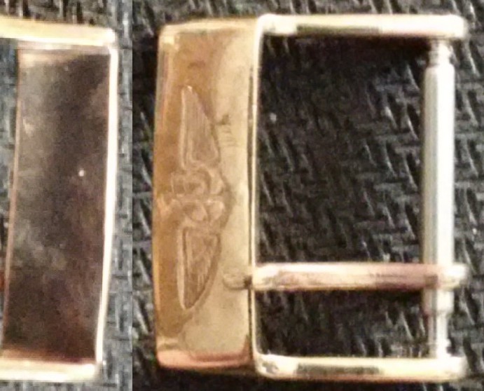 Vintage 16mm Rose Gold Plated Breitling Buckle Excellent Condition