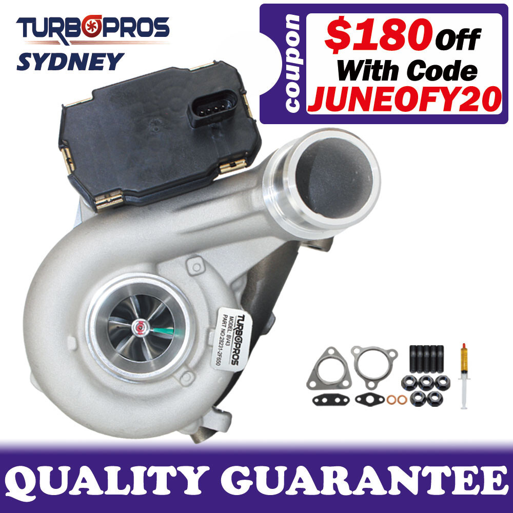 High-Performance Billet Turbo Charger for Hyundai Santa Fe D4HB 2.2L 2014+ Models