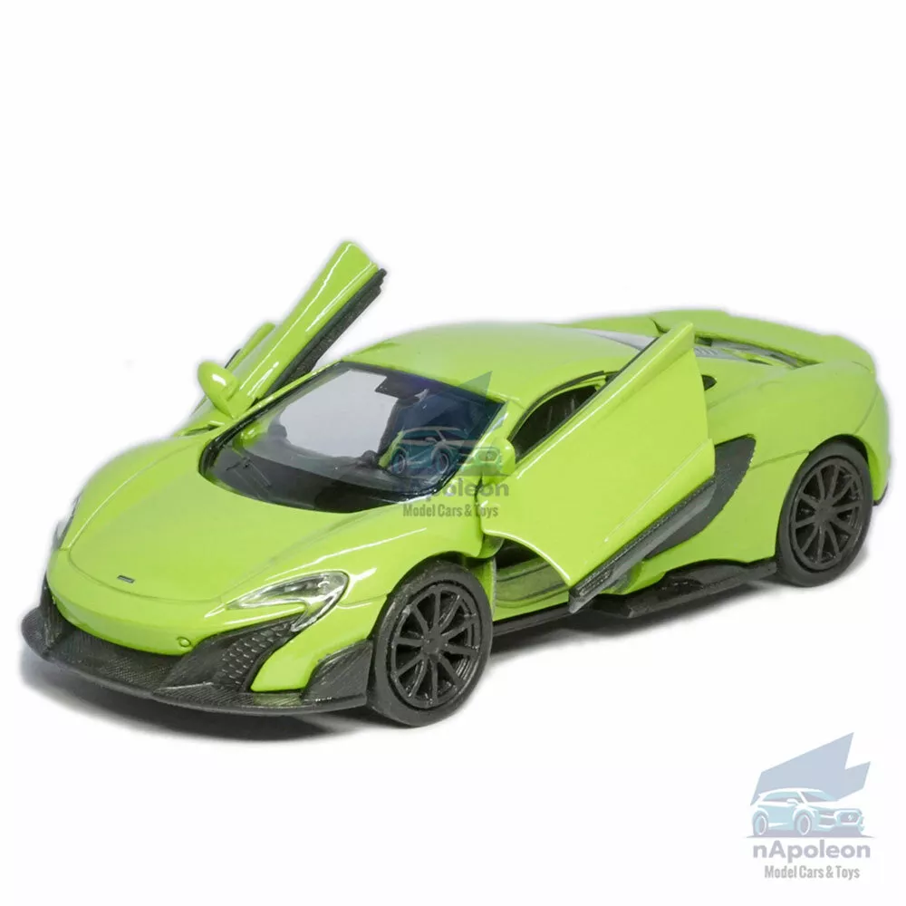 1/36 McLaren 675LT Supercar Model Car Diecast Toy Vehicle Collection Gift Green