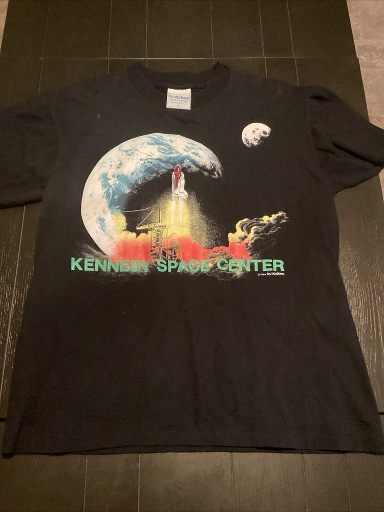 vintage kennedy space center shirt