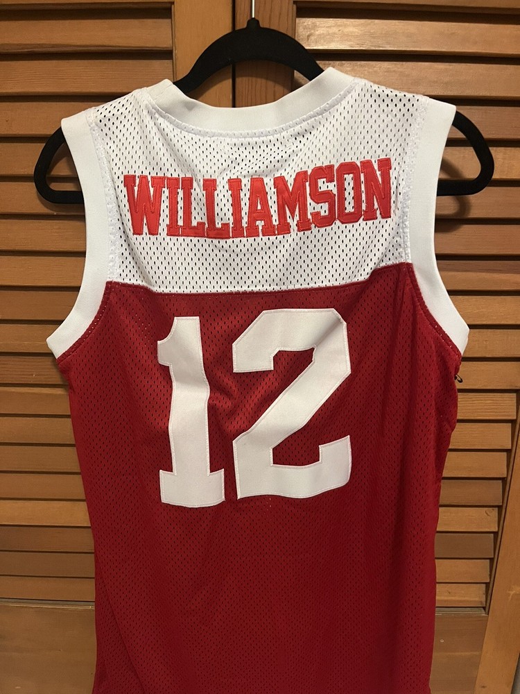 Zion Williamson Spartanburg Day School iconic mens M jersey