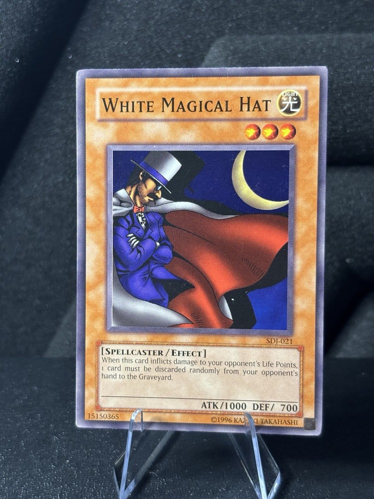 White Magical Hat SDJ-021 Starter Deck Joey Unlimited Edition Yugioh