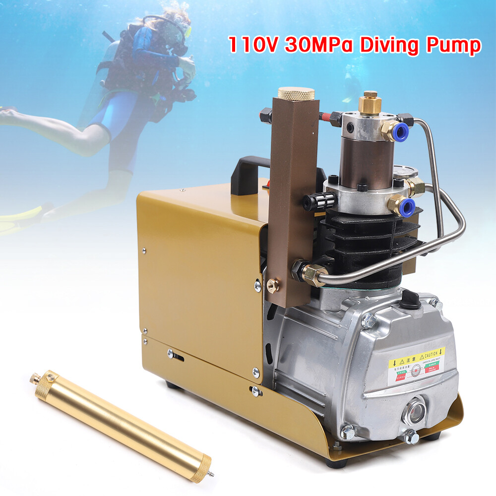 1.8KW Water-Cooled High-Pressure Electric Scuba Diving Air Compressor Pump  