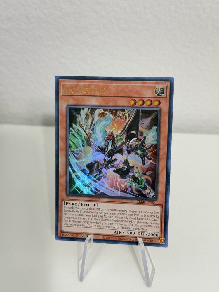 Ext Ryzeal - CRBR-EN004 - Ultra Rare 1st Edition Yu-Gi-Oh!