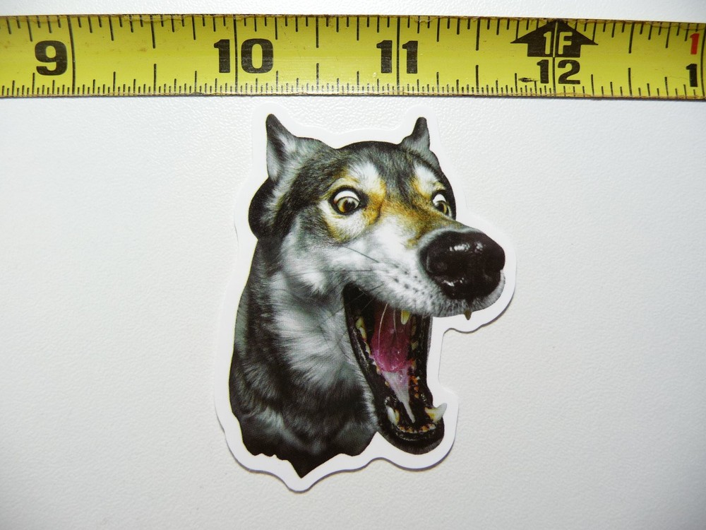 Funny Dog Decal Sticker for Pet Lovers and Furball Play