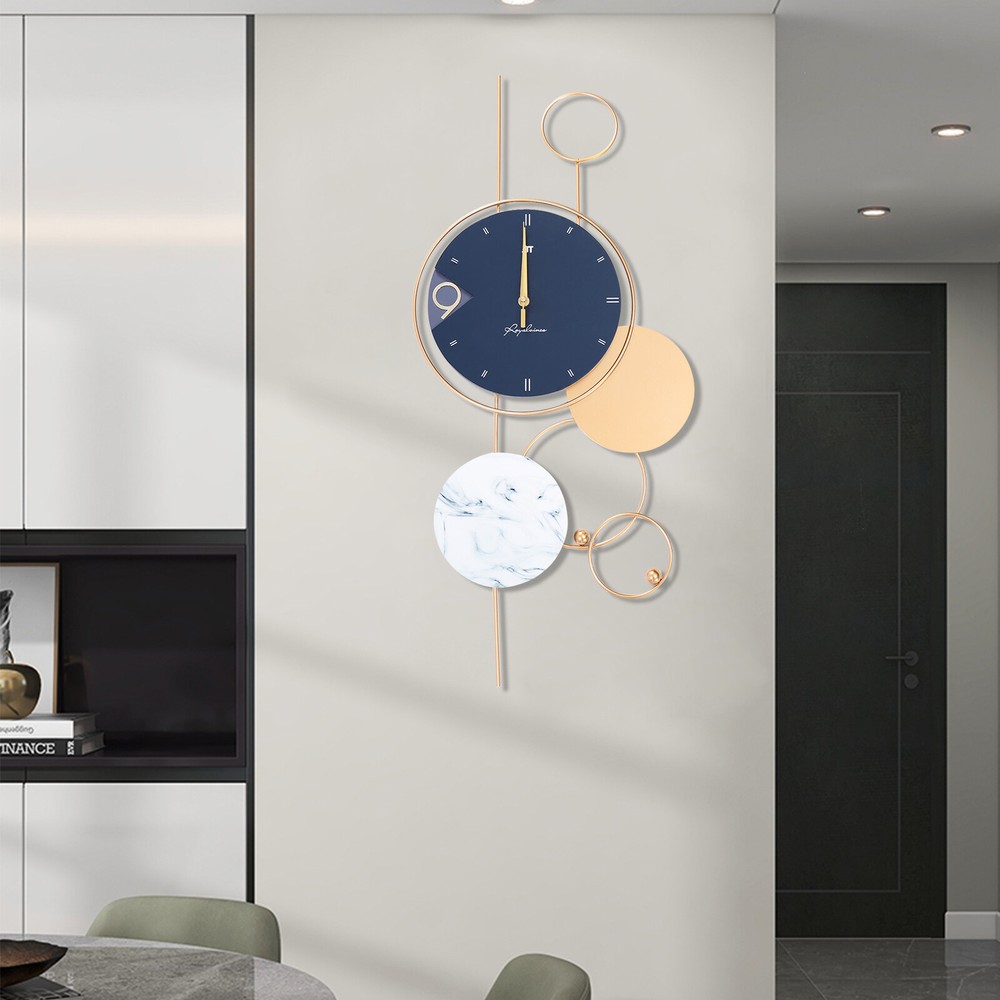 Modern Exquisite & Stylish Design Wall Clock Built-in Sweeping Seconds Movement