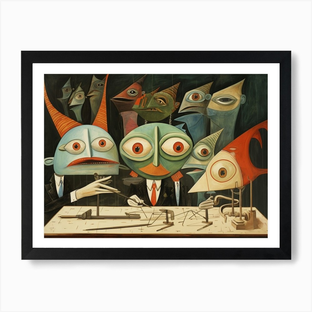 'The Fishes' Art Print Framed Wall Art Poster Canvas Print Picture