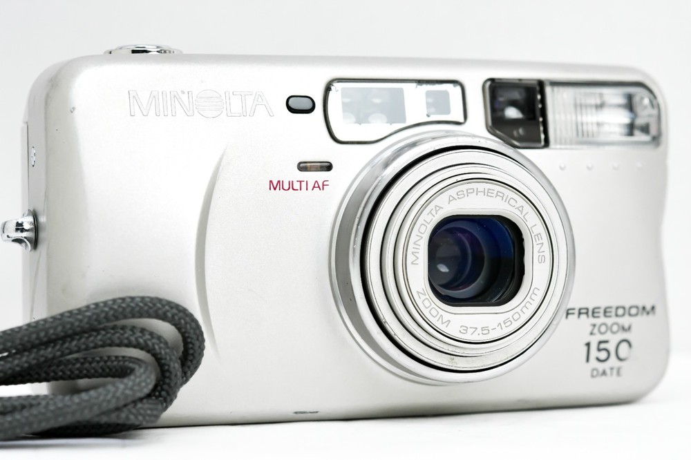 Minolta Freedom (Riva) Zoom 150 Date 35mm Compact Film Camera from Japan 2768