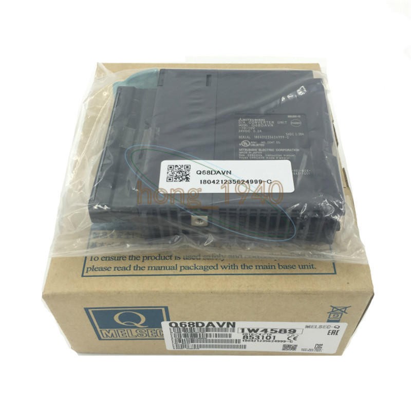 One Mitsubishi PLC MODULE Q68DAVN New