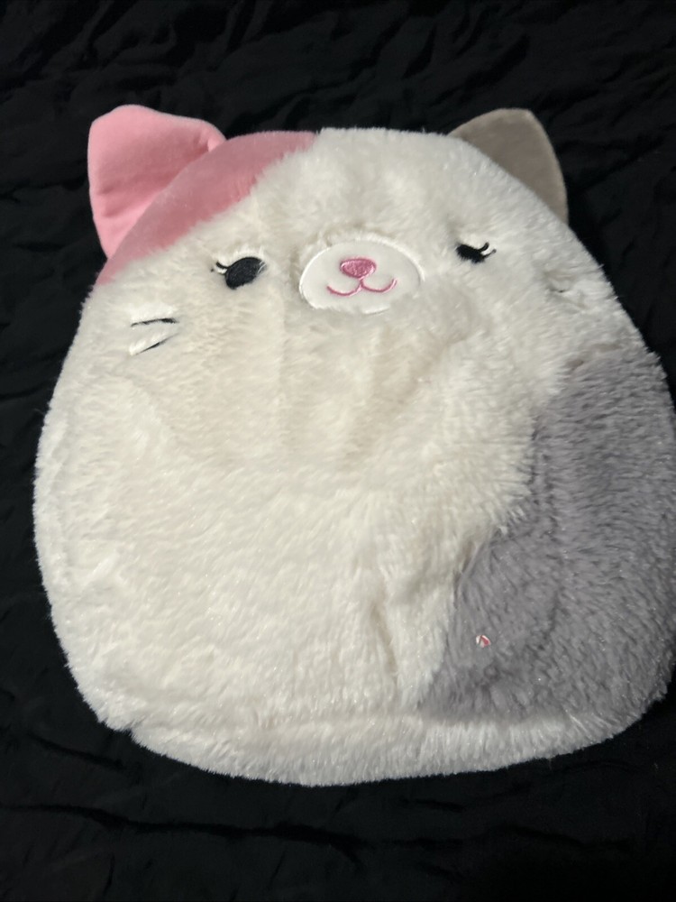 Kellytoy Karina the Calico Cat 12in Squishmallow - Multicolor FUZZAMALLOW NO TAG