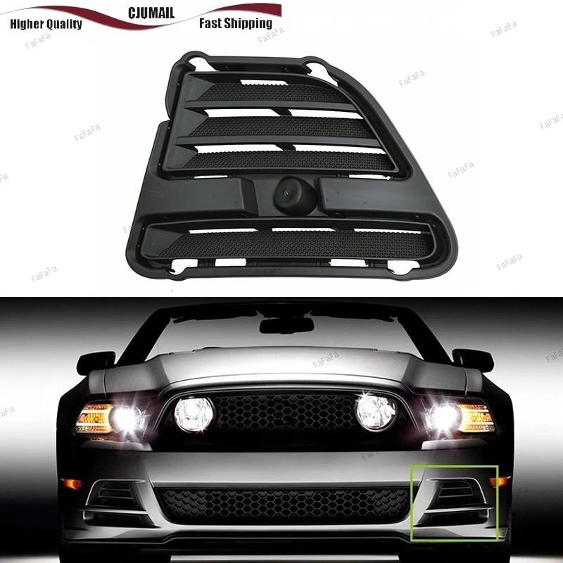 For Ford Mustang 2013 2014 Black Left Side Front Lower Bumper Grille Cover Bezel
