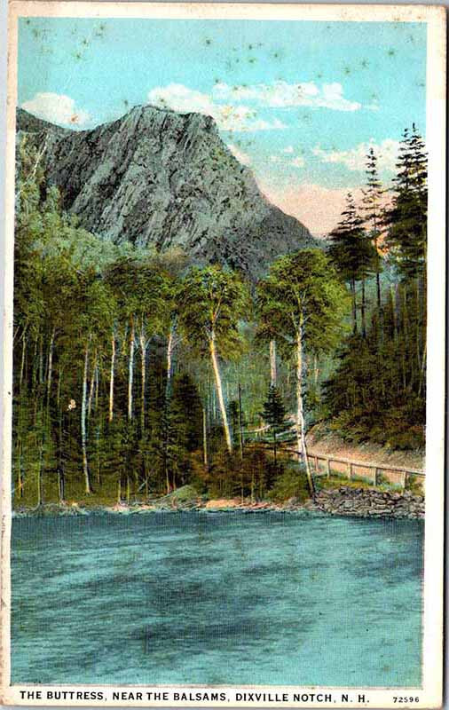 Postcard WATER SCENE Dixville Notch New Hampshire NH 11/8 AL4863
